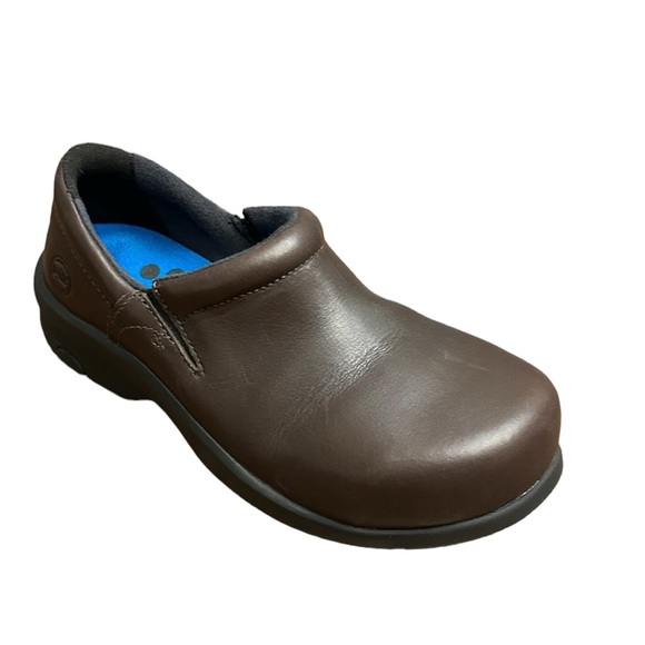 TIMBERLAND PRO ANTI-FATIGUE Steel Toe ESD Work Clog Mules Women's SIze 7 - Picture 2 of 12